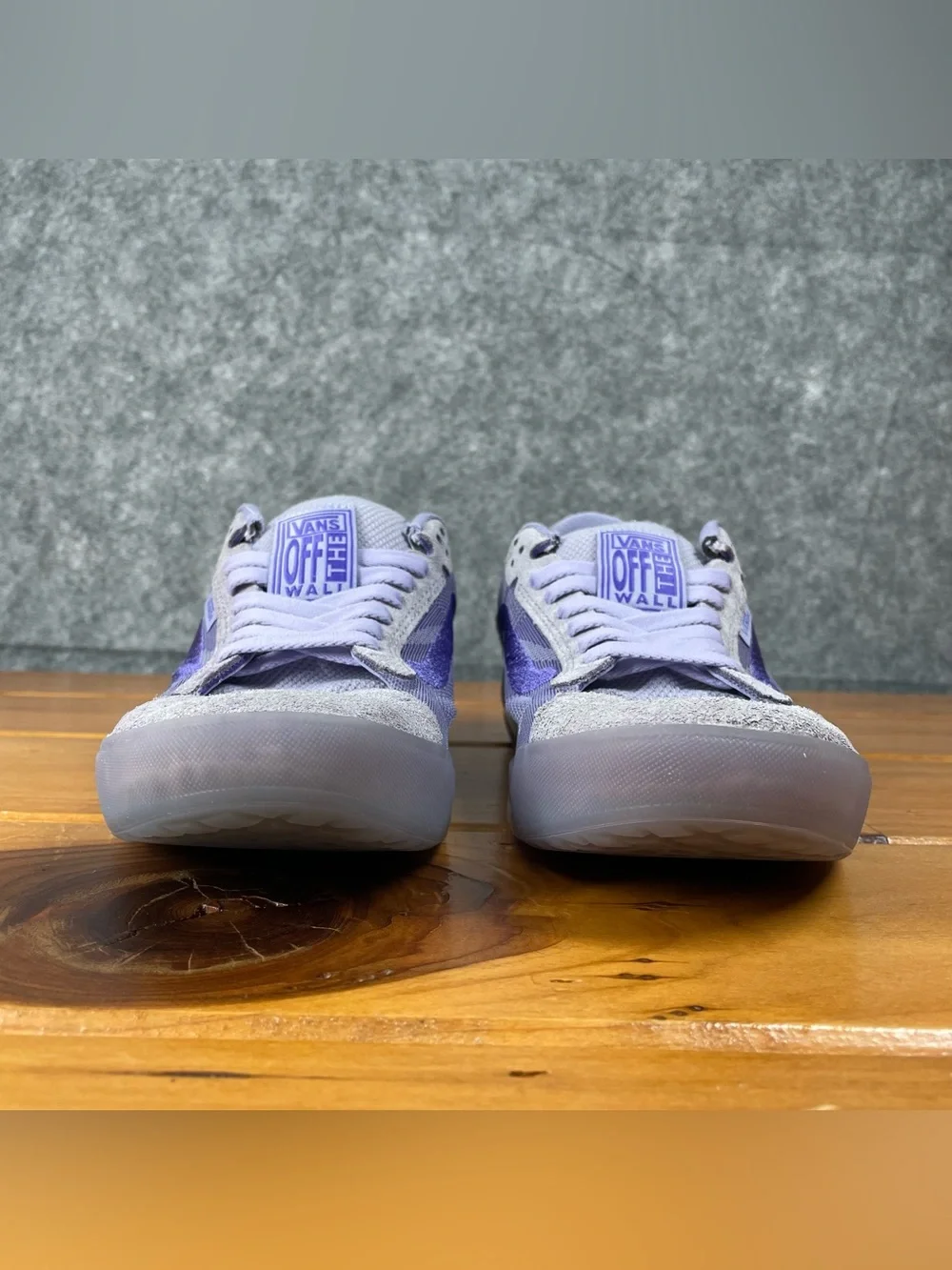 Vans EVDNT UltimateWaffle Mens 7 Womens 8.5 Lavender Purple Skate Shoes Sneakers